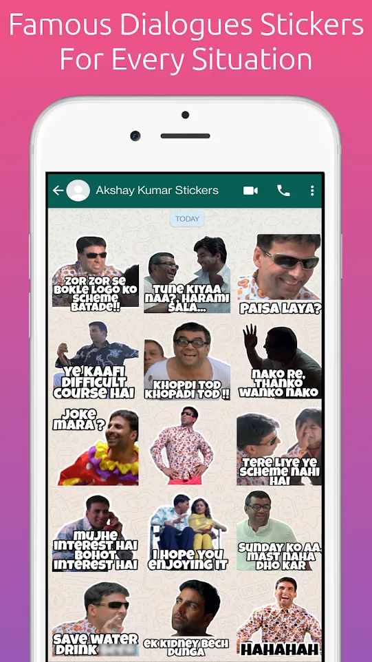 Akshay Kumar Memes Stickers | Indus Appstore | Screenshot