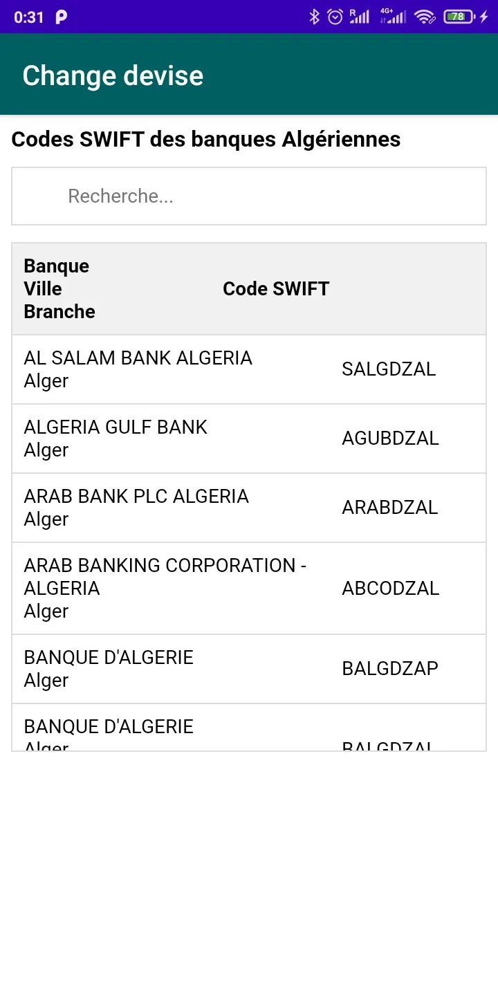 Algerian dinar exchange rate | Indus Appstore | Screenshot