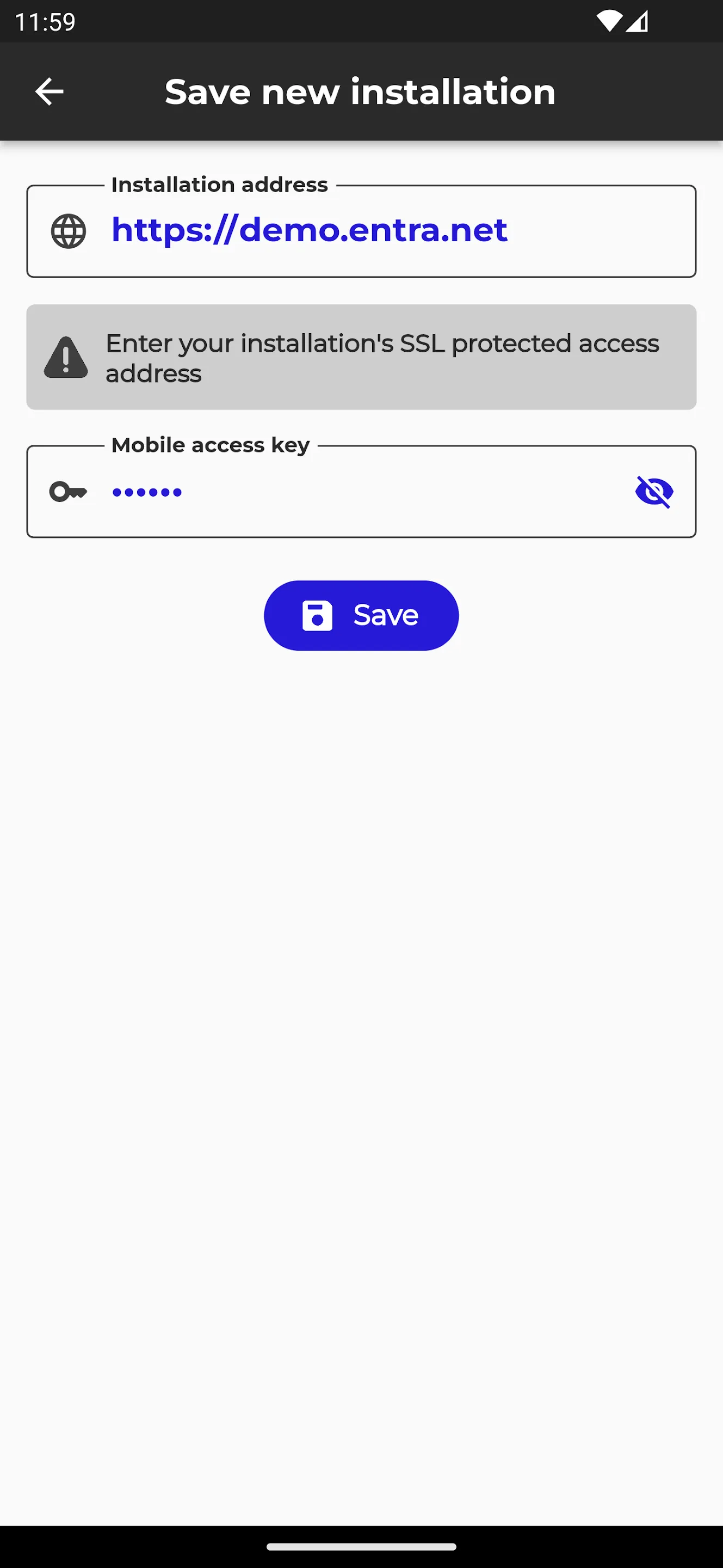Entranet | Indus Appstore | Screenshot