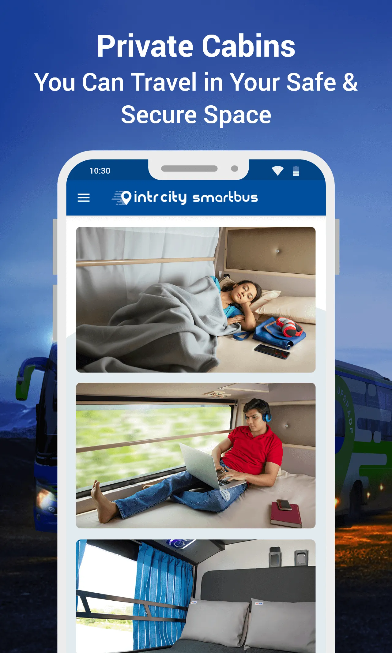 IntrCity: Bus Ticket Booking | Indus Appstore | Screenshot