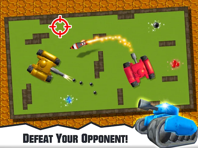 2 Player Tank Wars | Indus Appstore | Screenshot