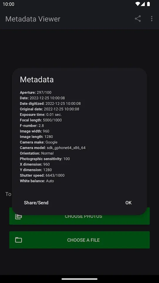 Photo Metadata Viewer | Indus Appstore | Screenshot