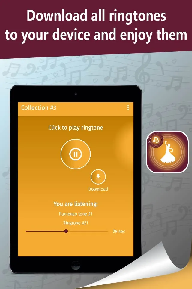 Ringtones Flamenco | Indus Appstore | Screenshot