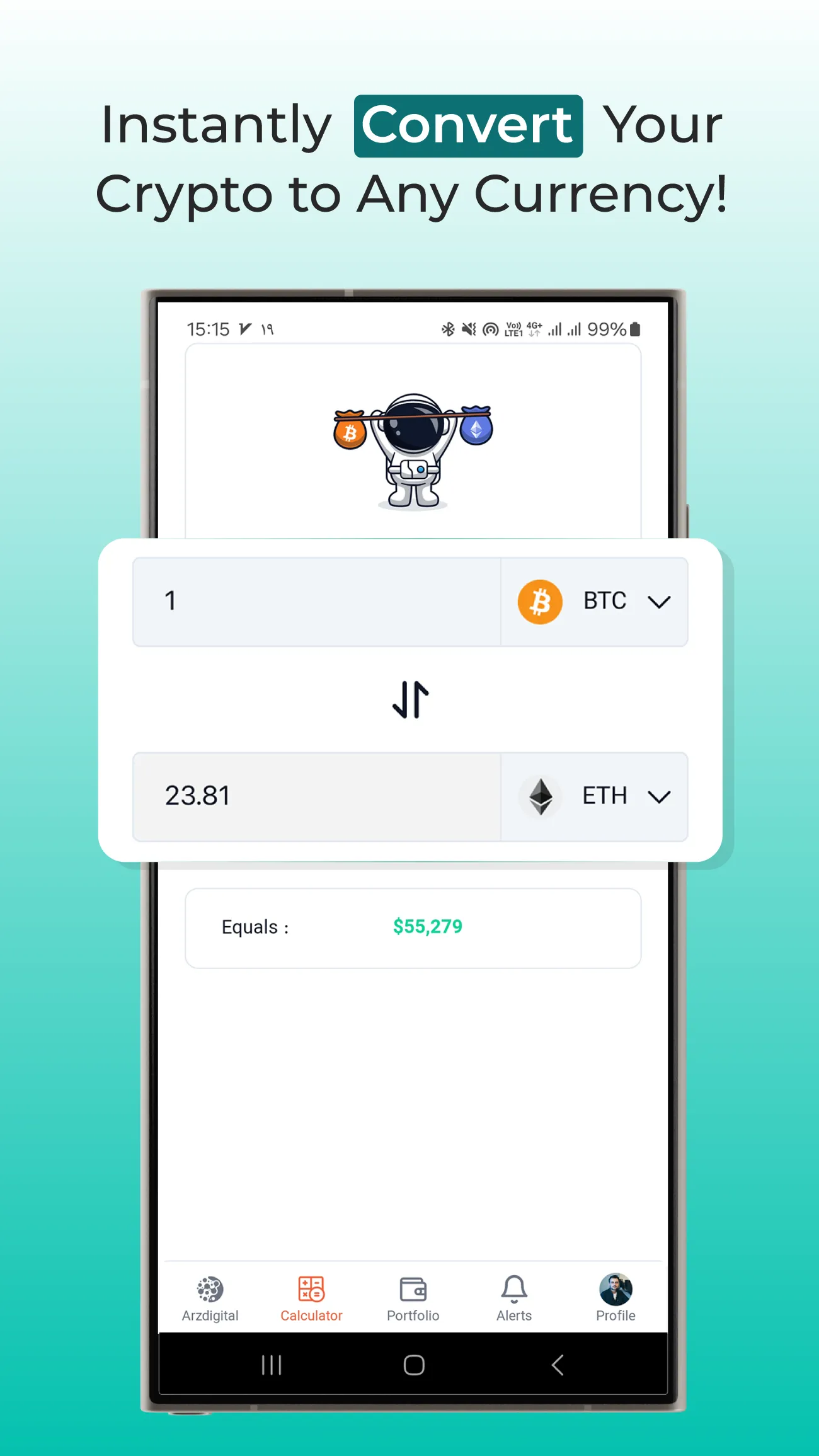 ArzDigital: Track & Buy Crypto | Indus Appstore | Screenshot