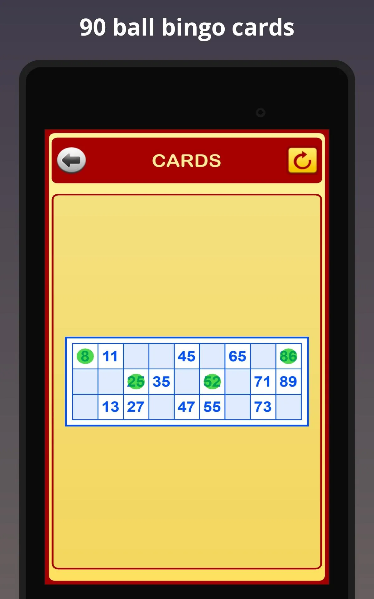 Bingo Cards | Indus Appstore | Screenshot