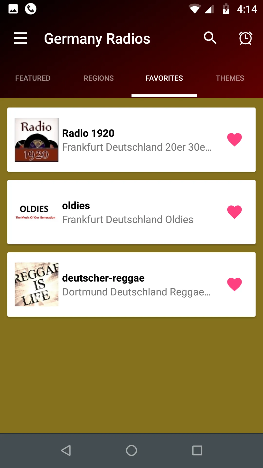 DE Radio App: German Stations | Indus Appstore | Screenshot