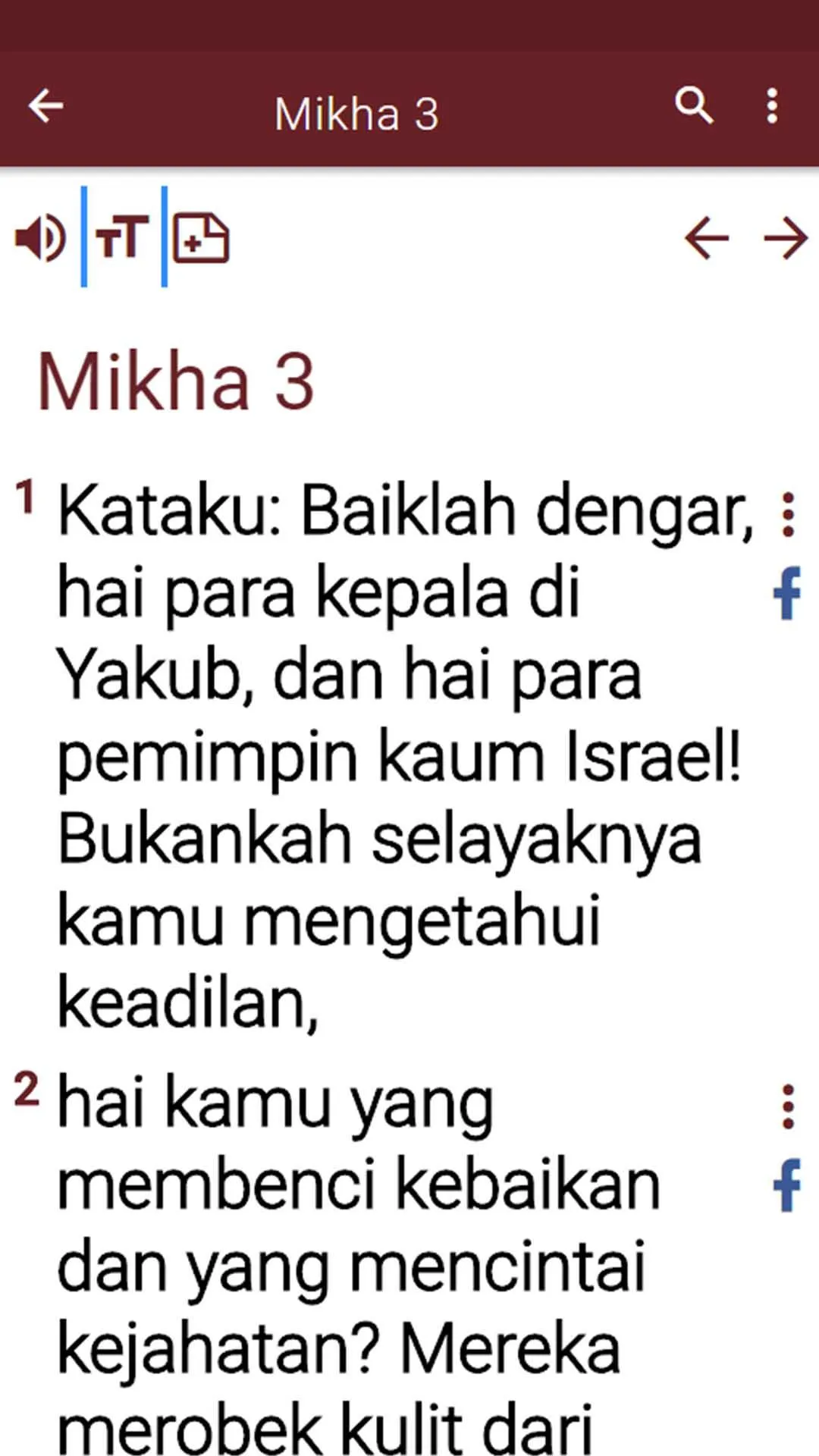 Bible in Indonesian | Indus Appstore | Screenshot