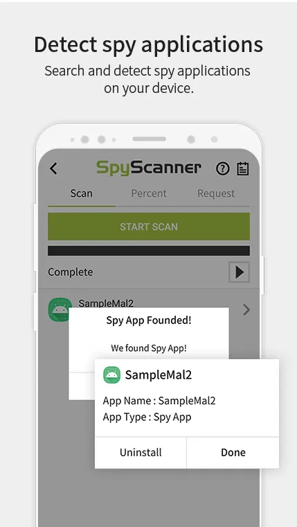 SpyScanner-Hacking Team Cure | Indus Appstore | Screenshot