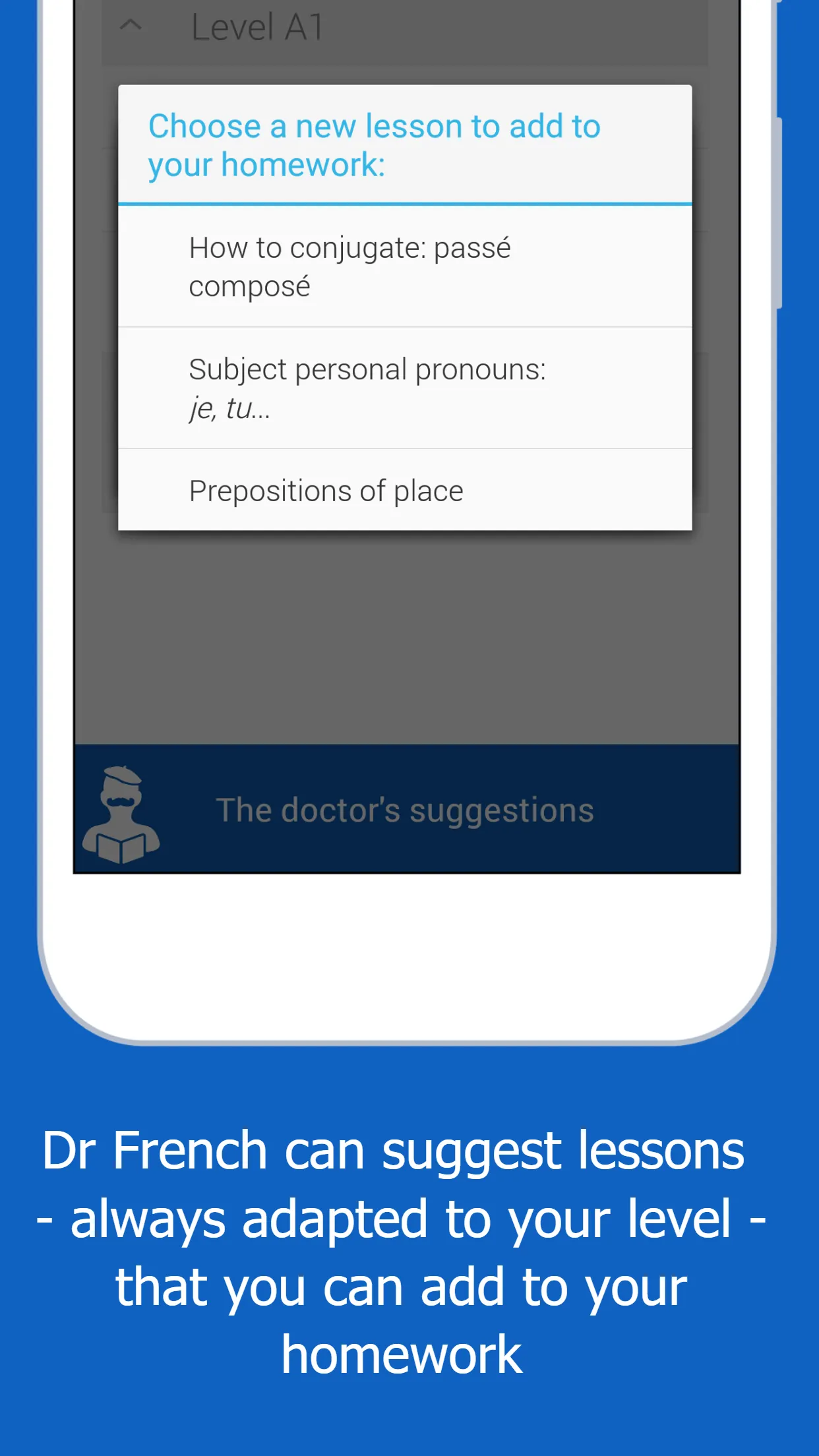 Dr French, French grammar | Indus Appstore | Screenshot