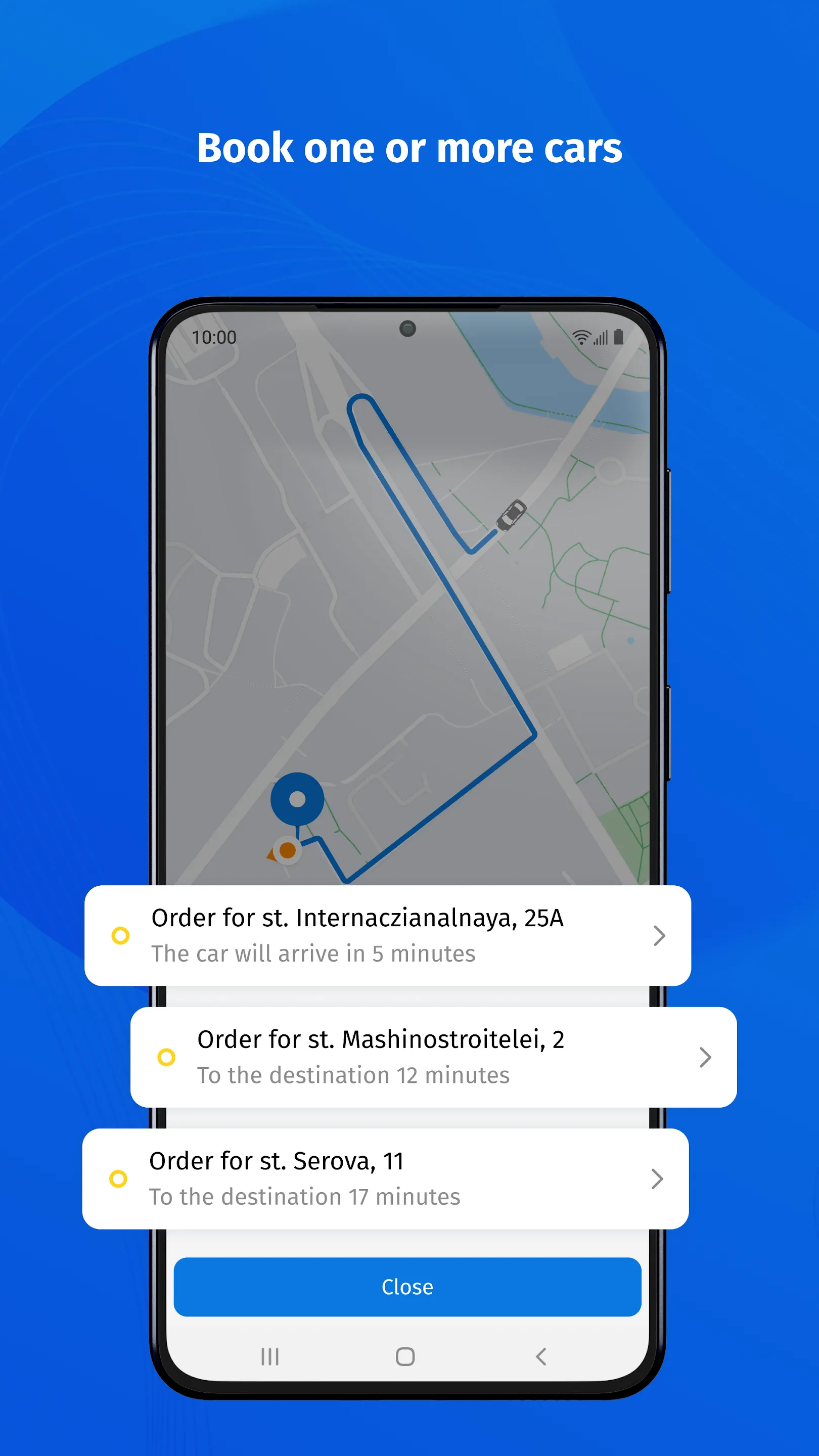 Taxi 135 — book online | Indus Appstore | Screenshot