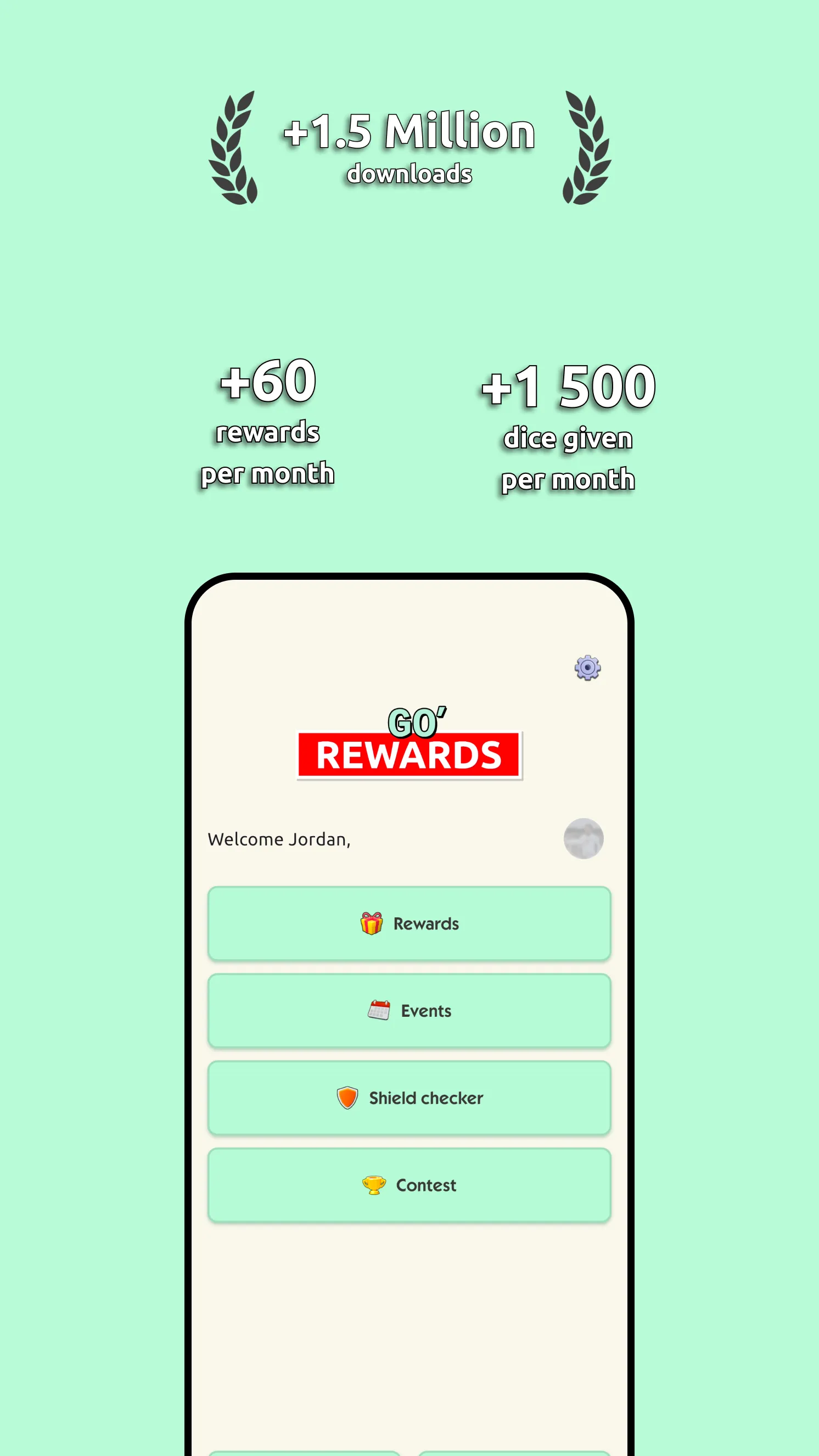 Go'Rewards - Dice & Events | Indus Appstore | Screenshot