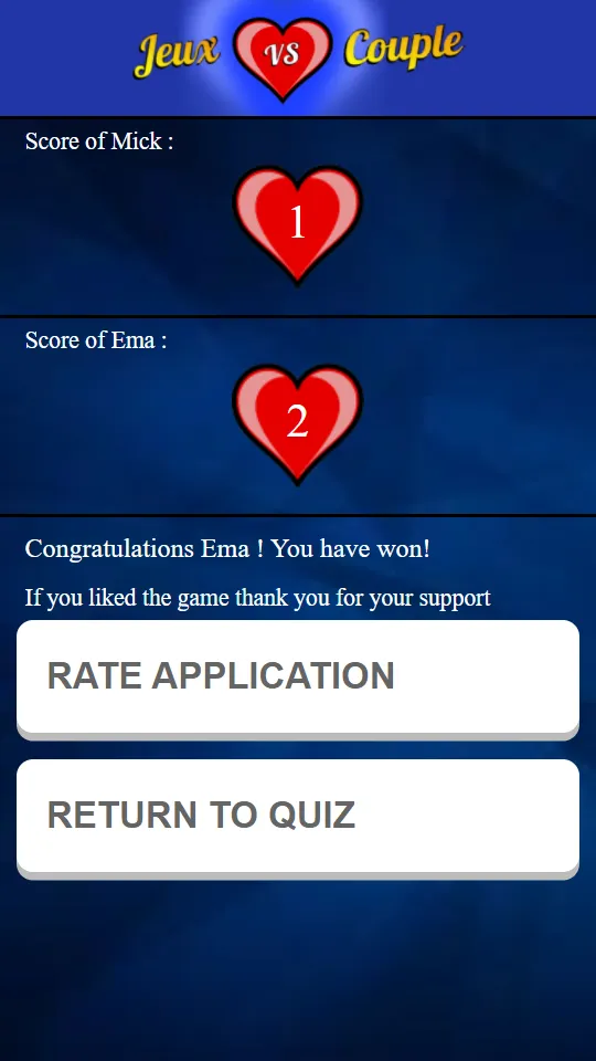 Love Quiz : Couple Game | Indus Appstore | Screenshot