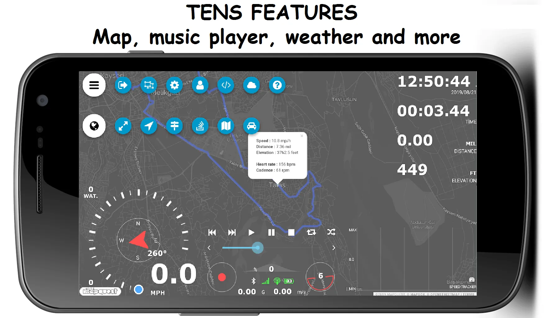 G Peak Lite Bike Computer | Indus Appstore | Screenshot