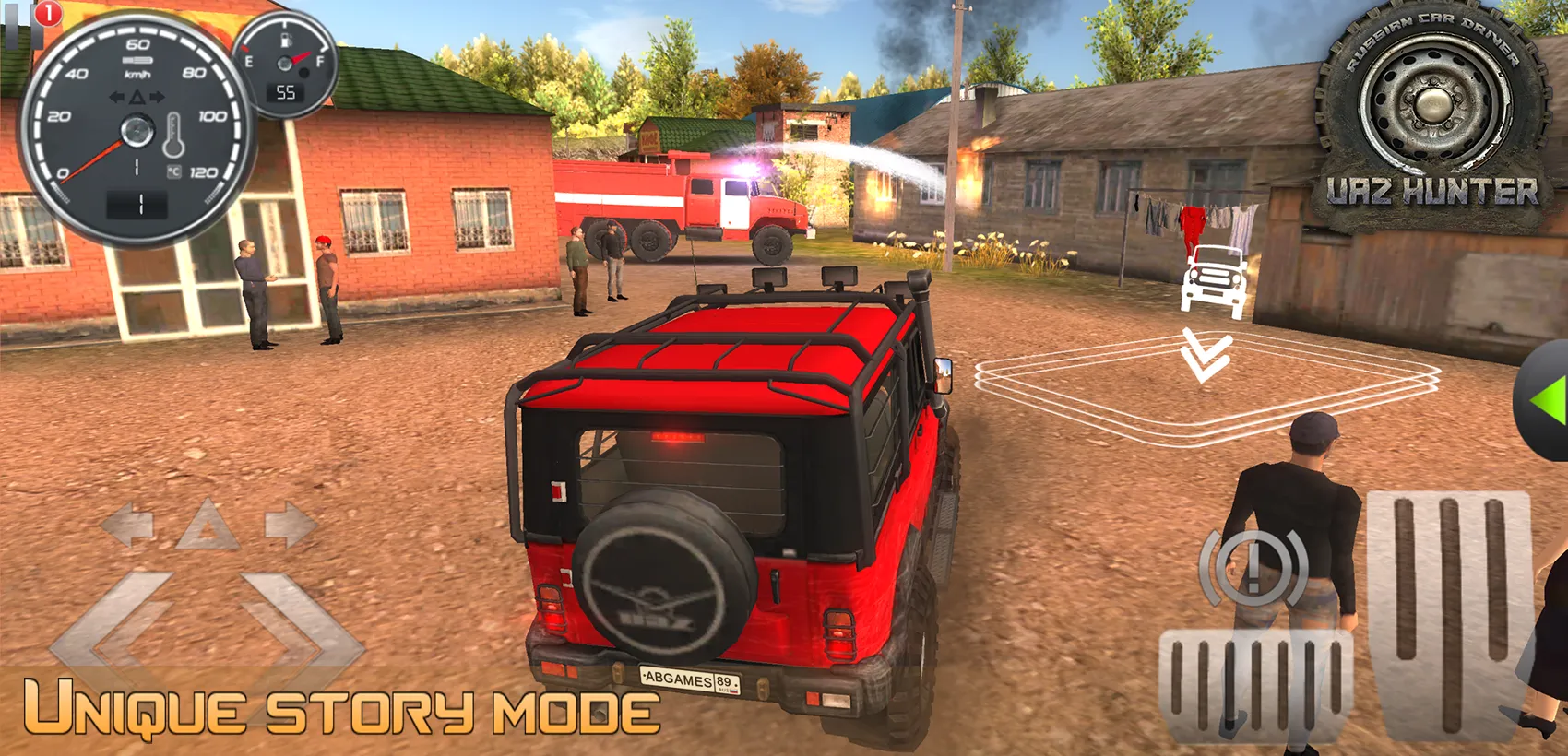 Russian Car Driver Uaz Hunter | Indus Appstore | Screenshot