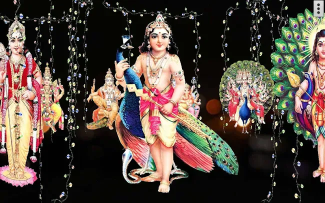 4D Lord Murugan Live Wallpaper | Indus Appstore | Screenshot