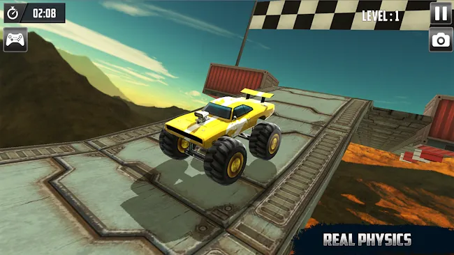 3D Impossible Monster Truck Survivor - 2020 | Indus Appstore | Screenshot