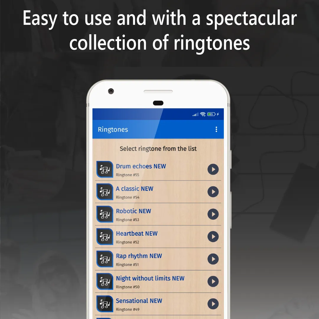 ringtones for phone, sounds | Indus Appstore | Screenshot