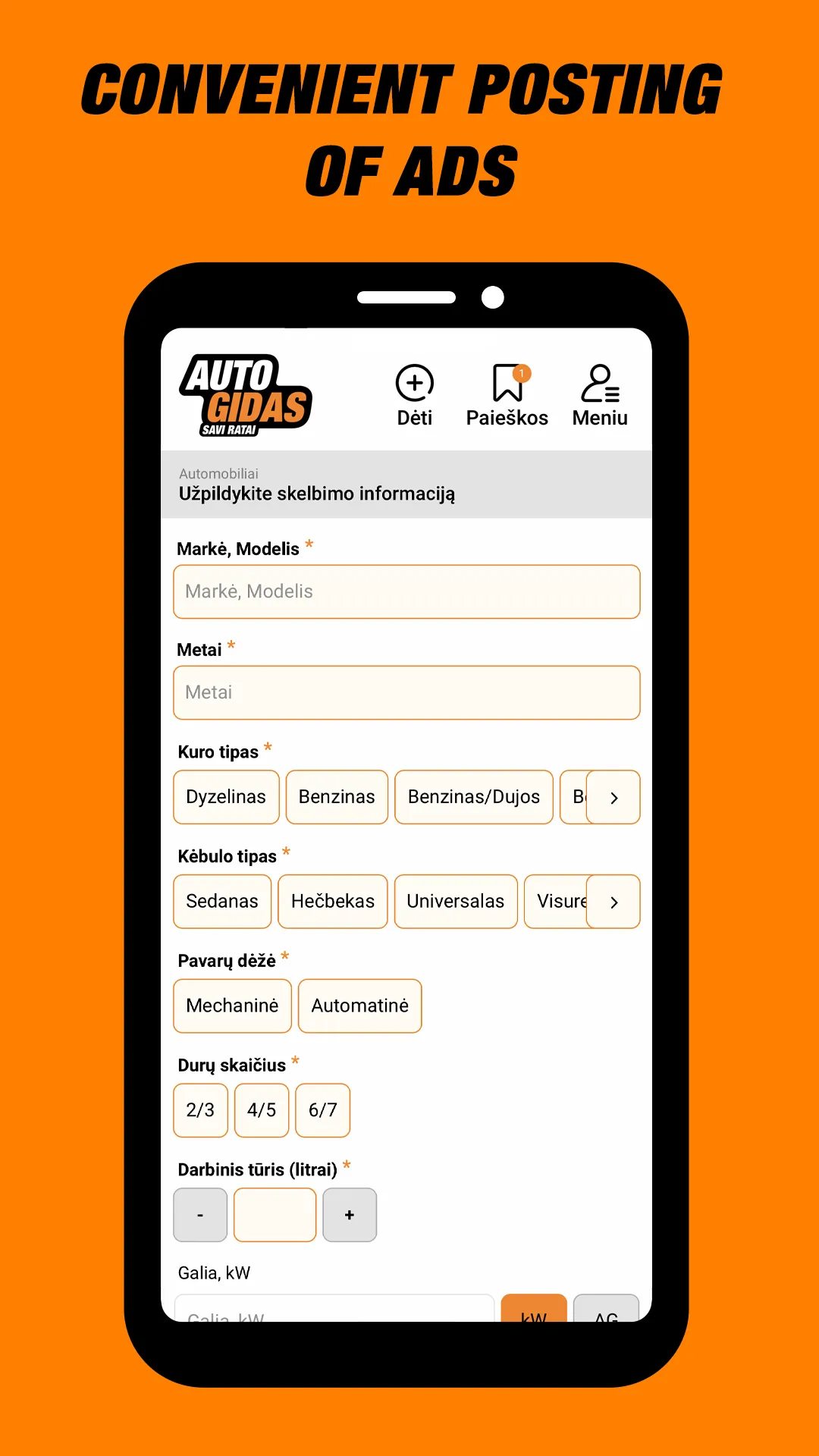 Autogidas | Indus Appstore | Screenshot