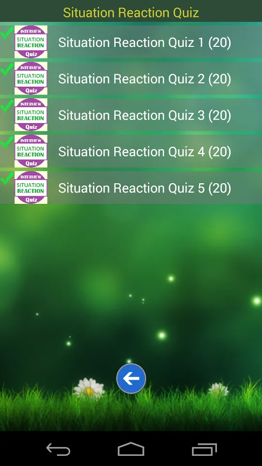 Interview Situation Quiz | Indus Appstore | Screenshot