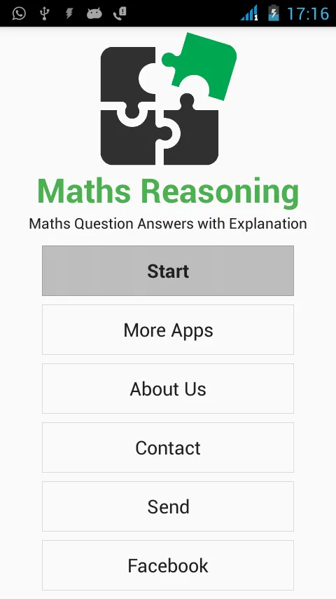 Puzzles | Maths Riddles | Indus Appstore | Screenshot