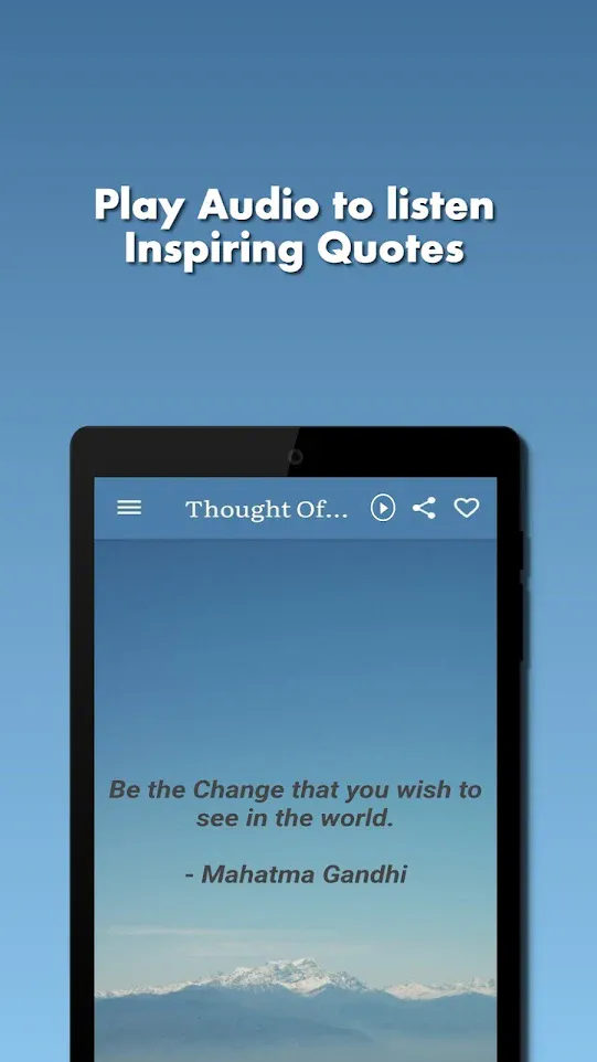 Thought Of The Day: Fab Quotes | Indus Appstore | Screenshot