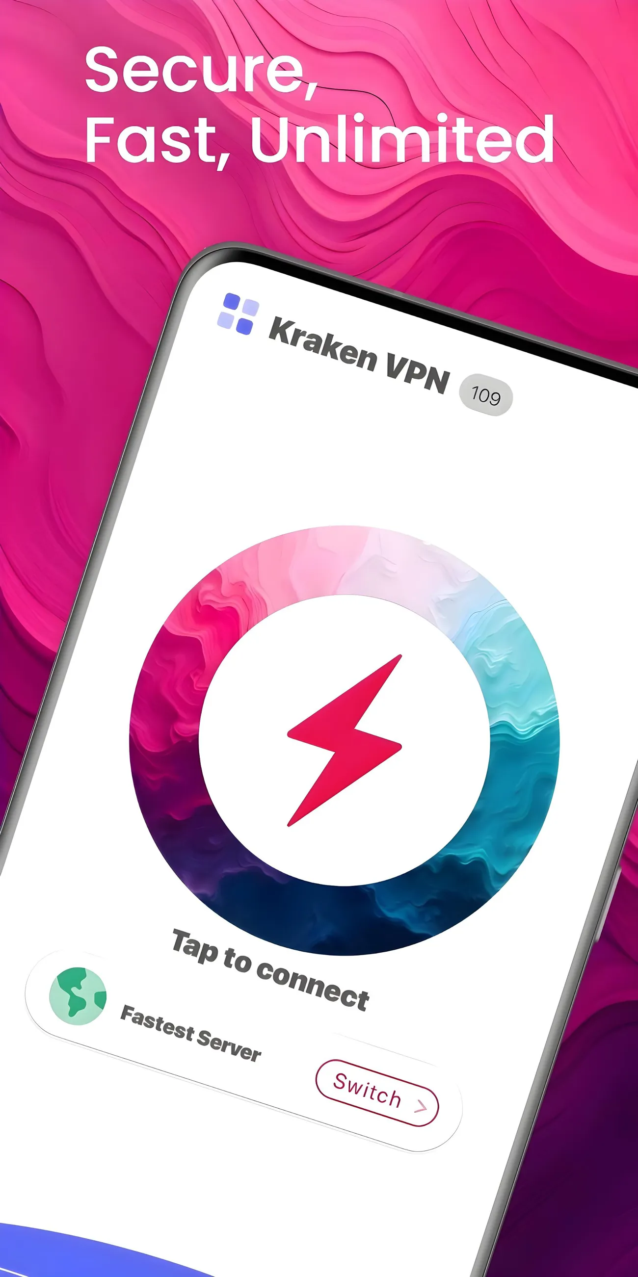 Kraken VPN - Ultra-Fast VPN | Indus Appstore | Screenshot
