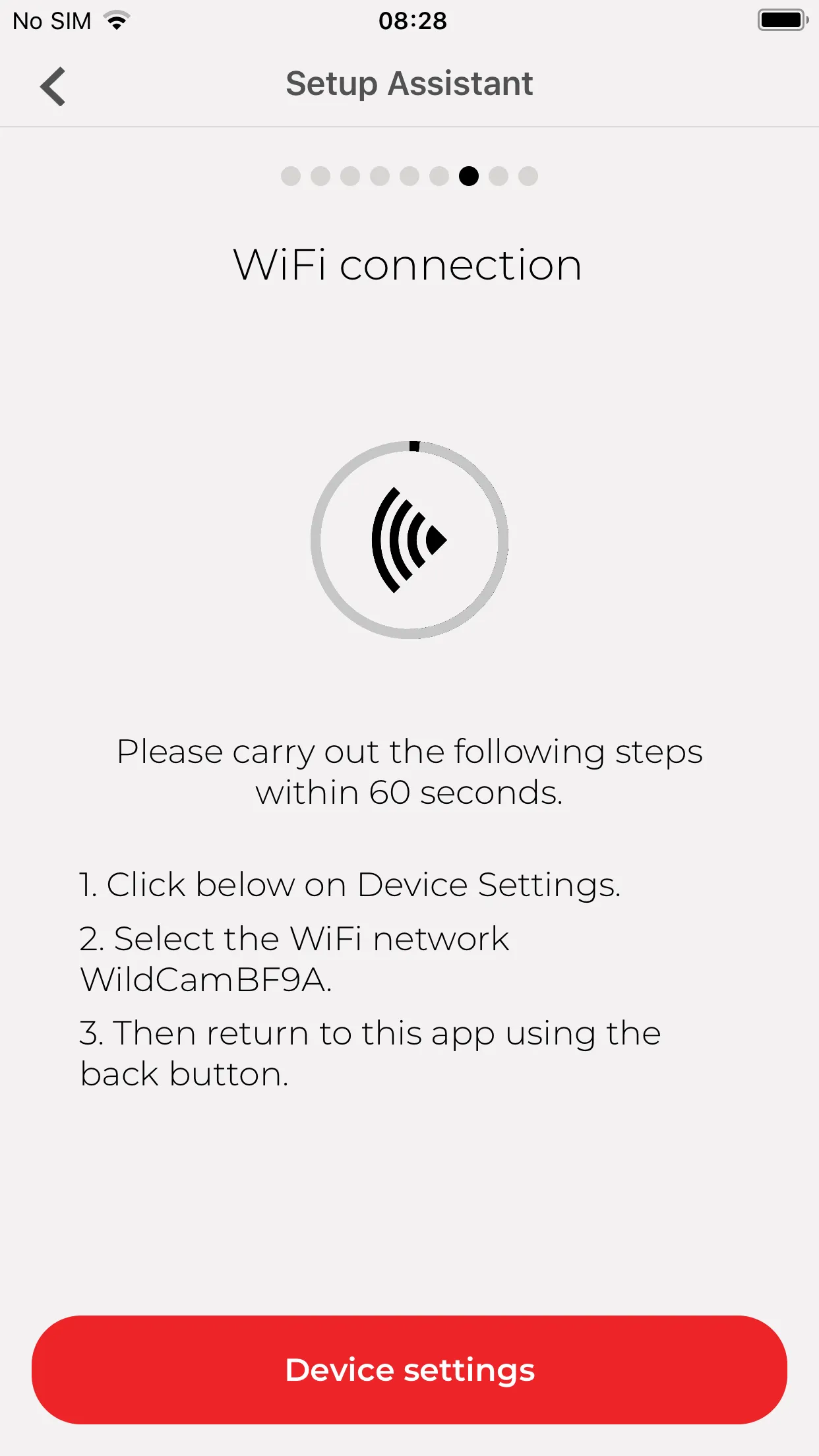 MINOX DTC 550 WiFi Trail Cam A | Indus Appstore | Screenshot