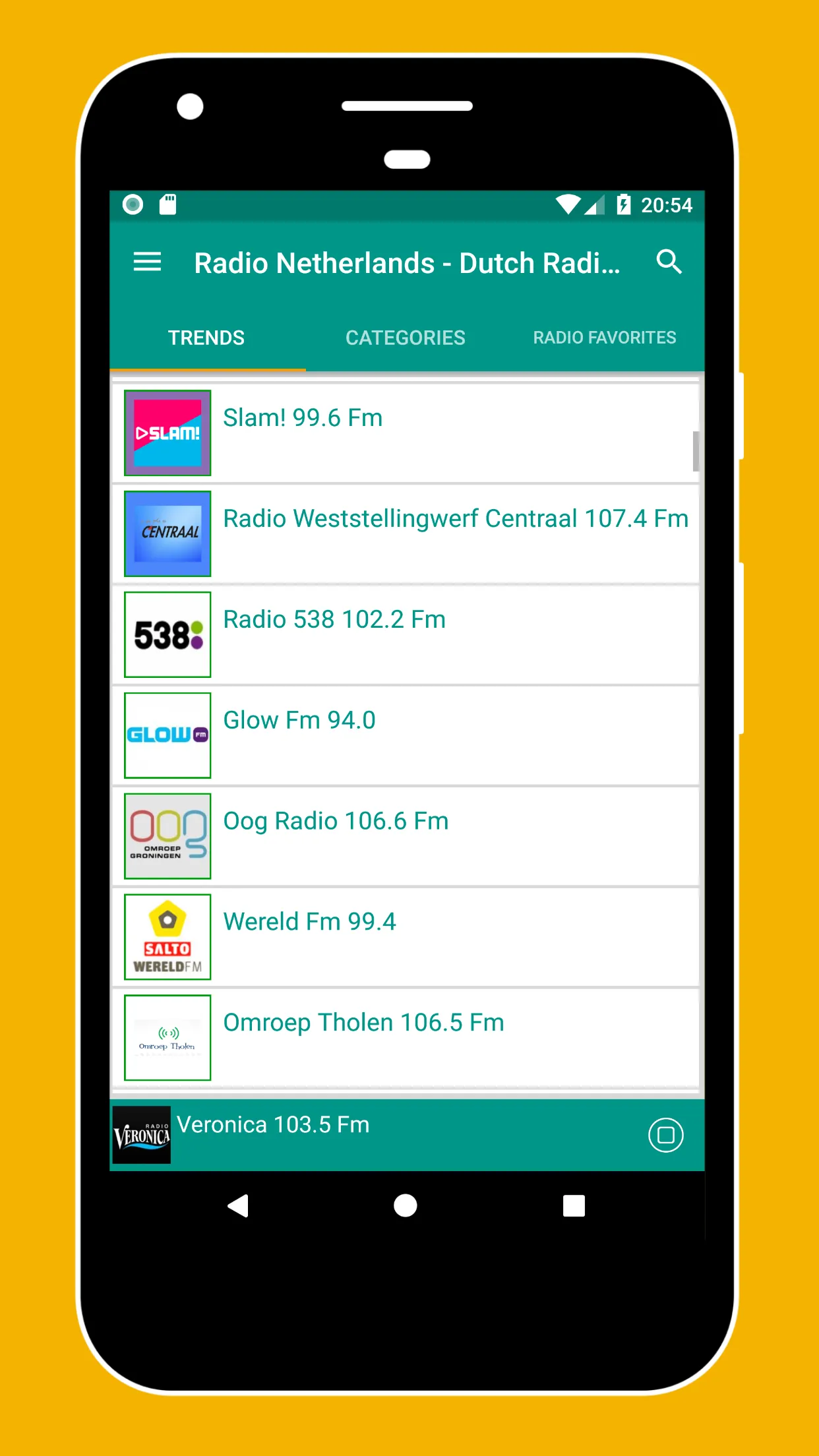 Radio Netherlands - Radio FM | Indus Appstore | Screenshot