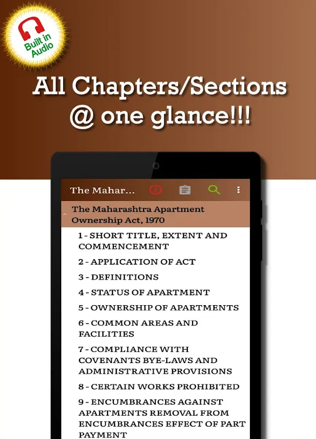 Maharashtra Apartment Ownership Act 1970 | Indus Appstore | Screenshot