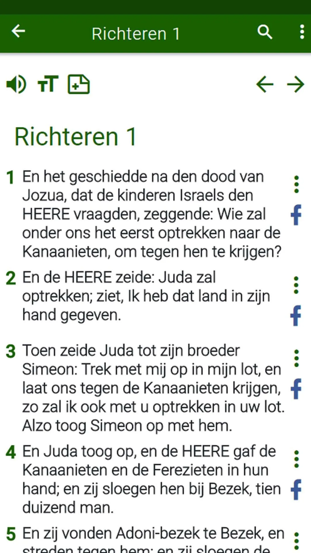 Bible in Dutch | Indus Appstore | Screenshot