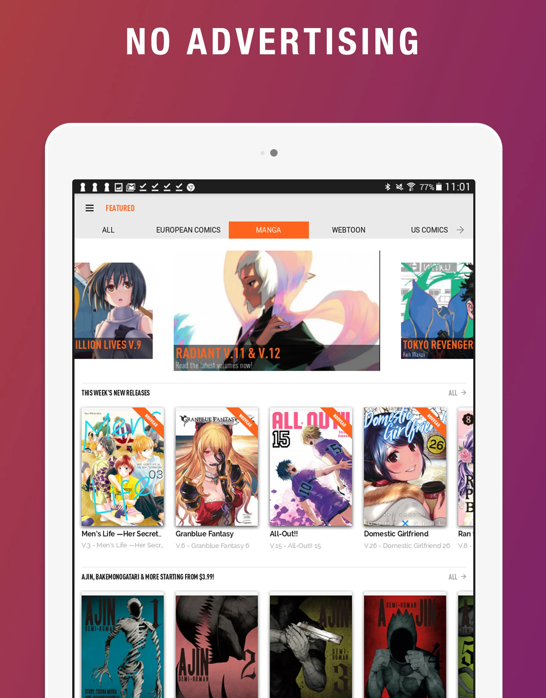 izneo: Read Manga and Comics | Indus Appstore | Screenshot