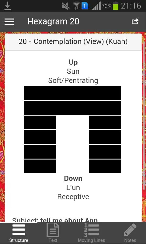 I-Ching: Book of Changes | Indus Appstore | Screenshot