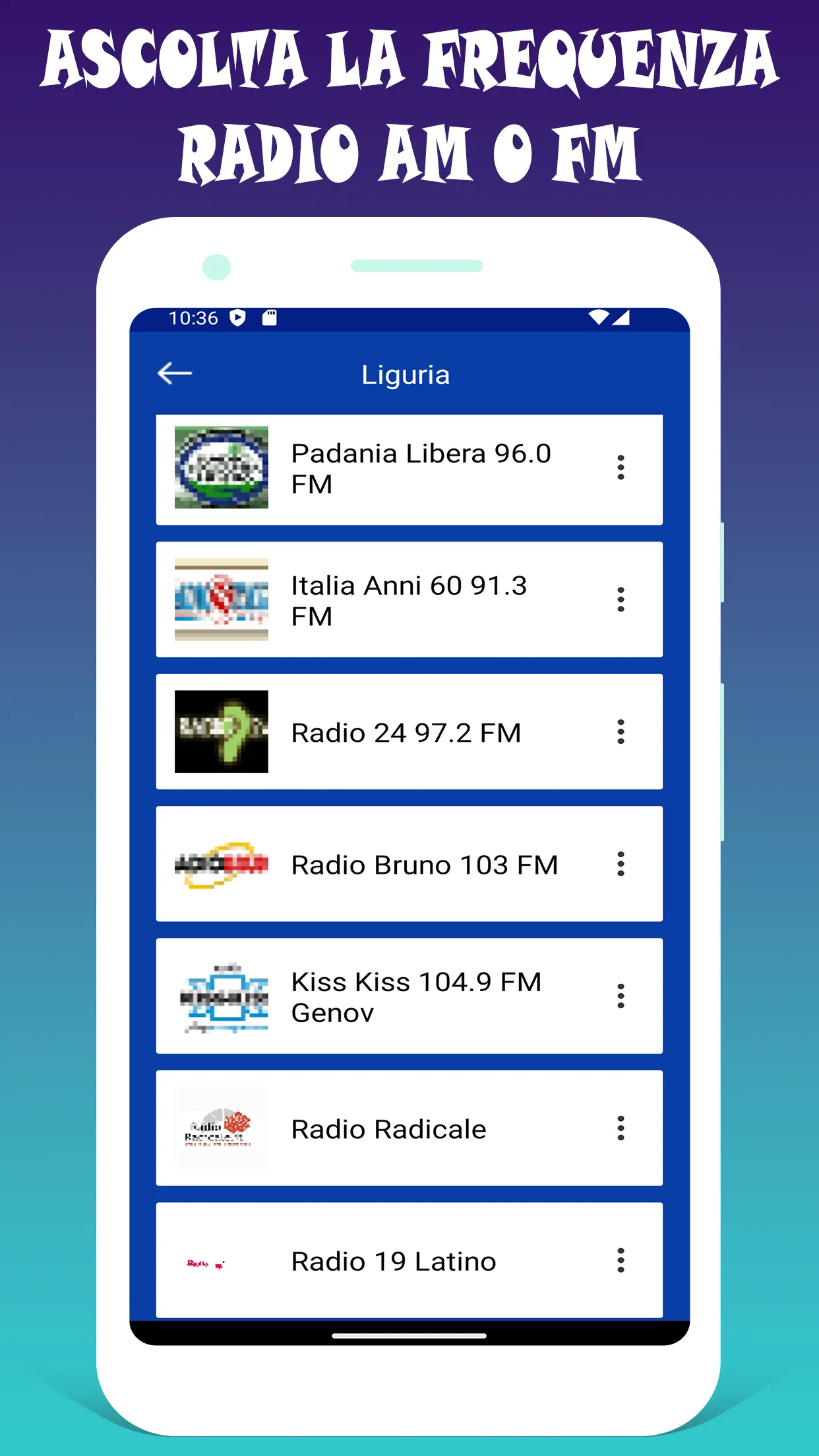 Radio Italia Anni 60 Roma App | Indus Appstore | Screenshot