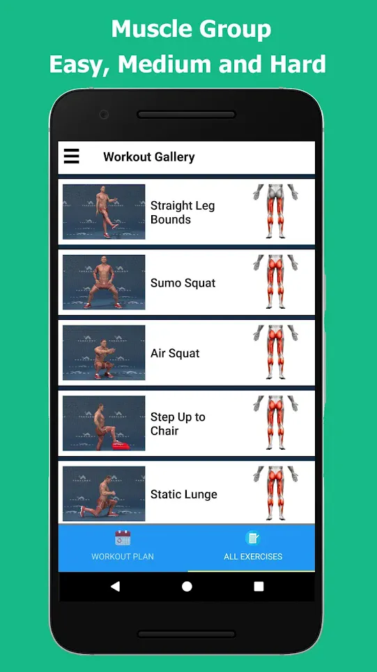 Strong Legs in 30 Days | Indus Appstore | Screenshot