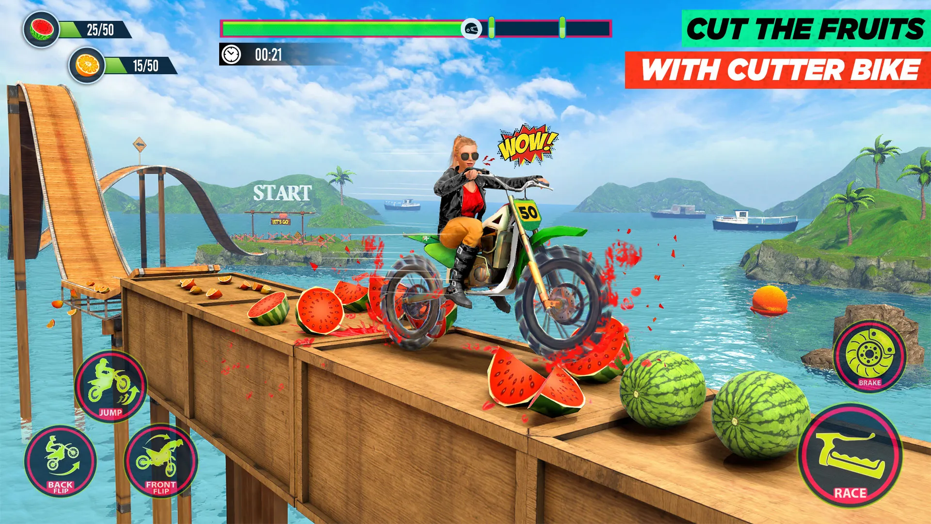 Bike Stunt 3D: Motorcycle Game | Indus Appstore | Screenshot