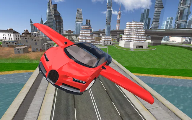 Flying Car Games Car Simulator | Indus Appstore | Screenshot