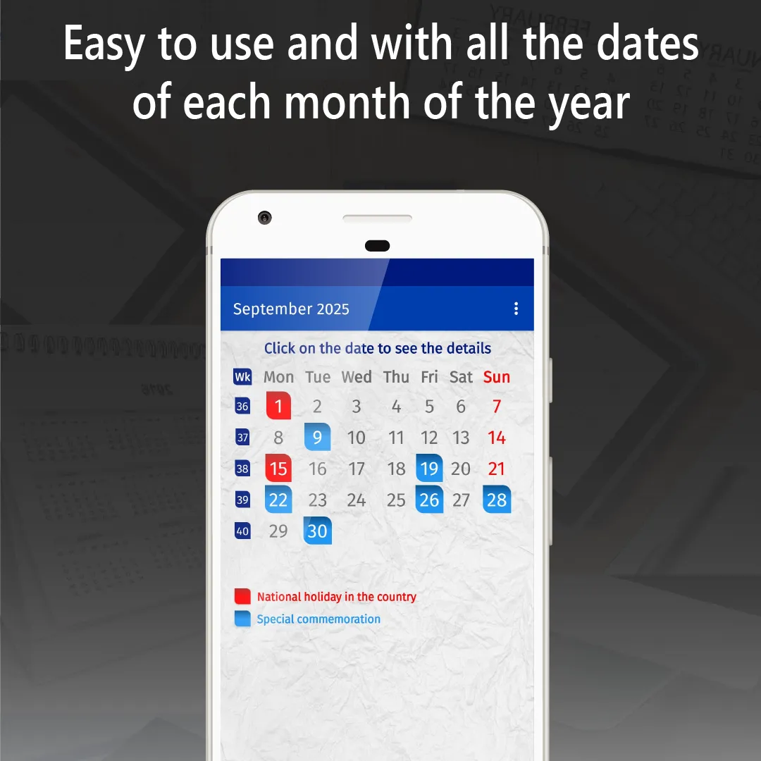 slovakia calendar 2025 | Indus Appstore | Screenshot