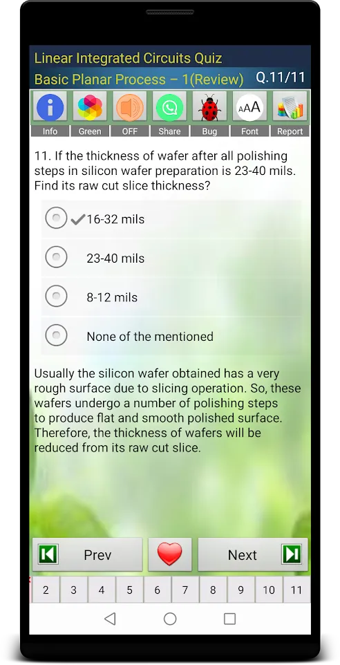 Linear Integrated Circuits Quiz | Indus Appstore | Screenshot