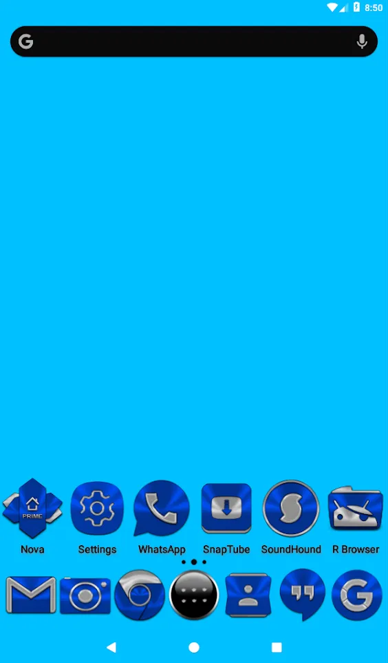 Blue Icon Pack | Indus Appstore | Screenshot