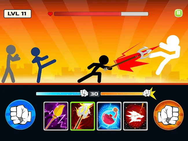 Stickman Fighter : Mega Brawl | Indus Appstore | Screenshot