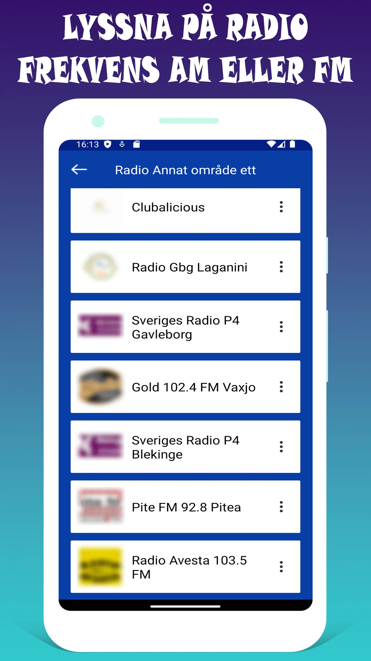 P4 Radio Norrbotten Sveriges | Indus Appstore | Screenshot