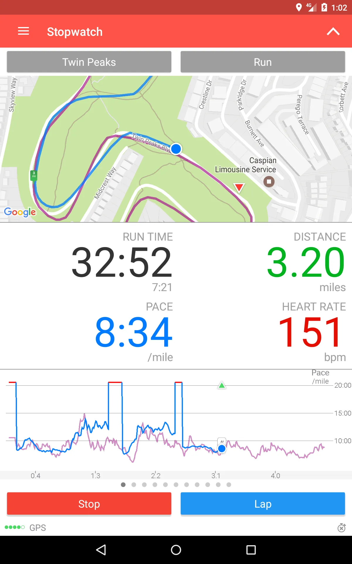 Runmeter Running & Cycling GPS | Indus Appstore | Screenshot