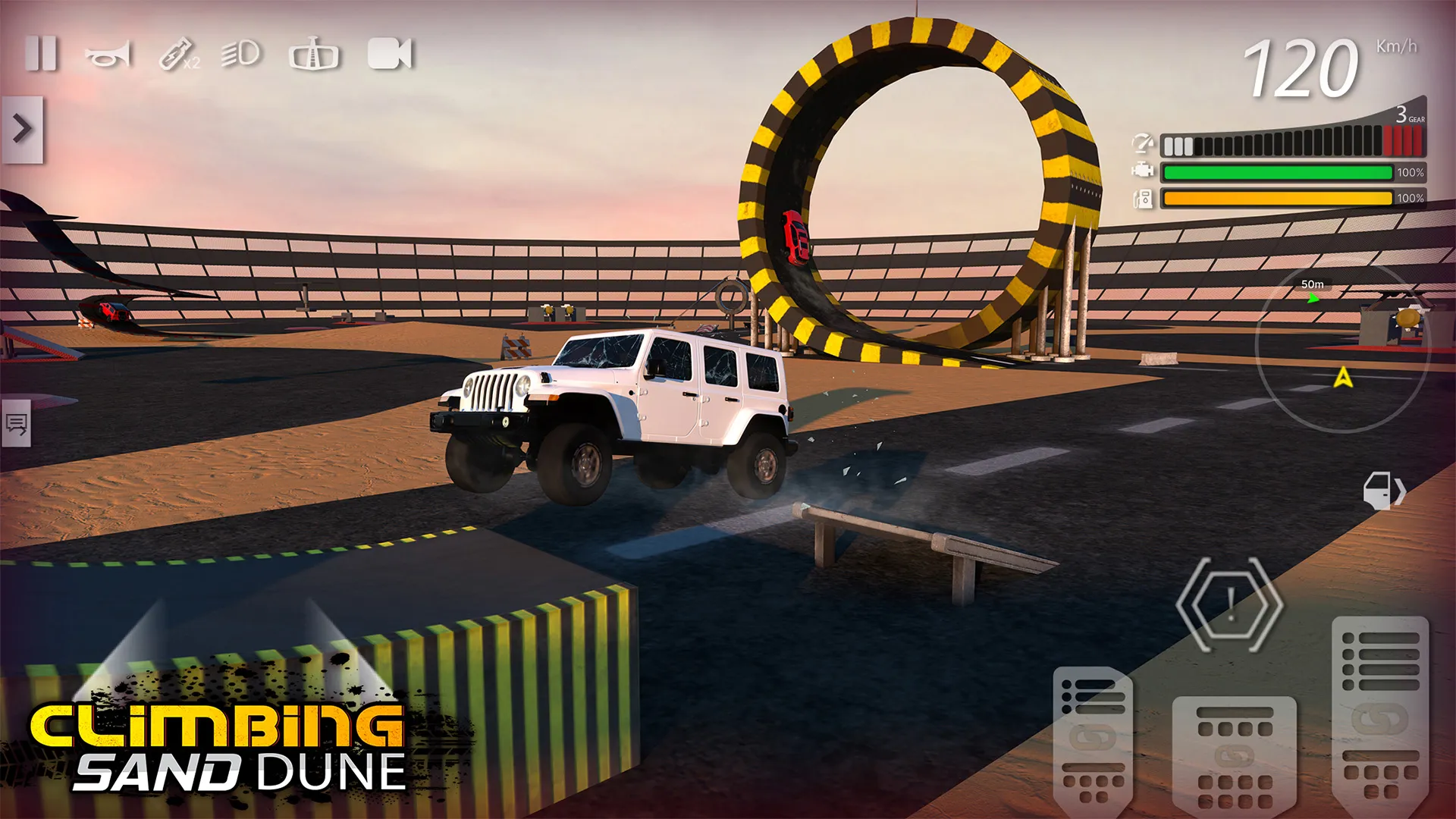 Climbing Sand Dune OFFROAD | Indus Appstore | Screenshot