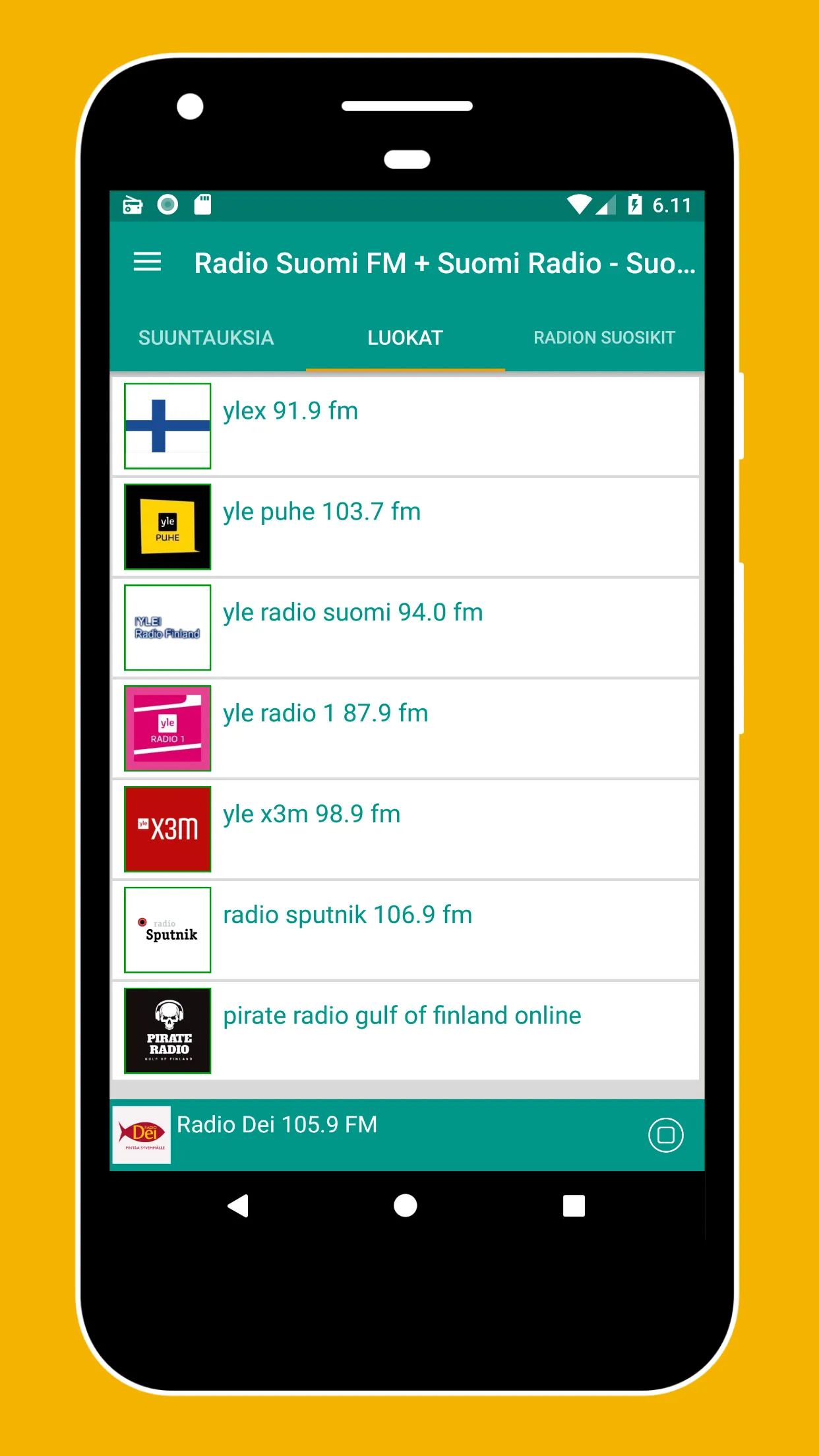 Radio Finland FM - DAB Radio | Indus Appstore | Screenshot