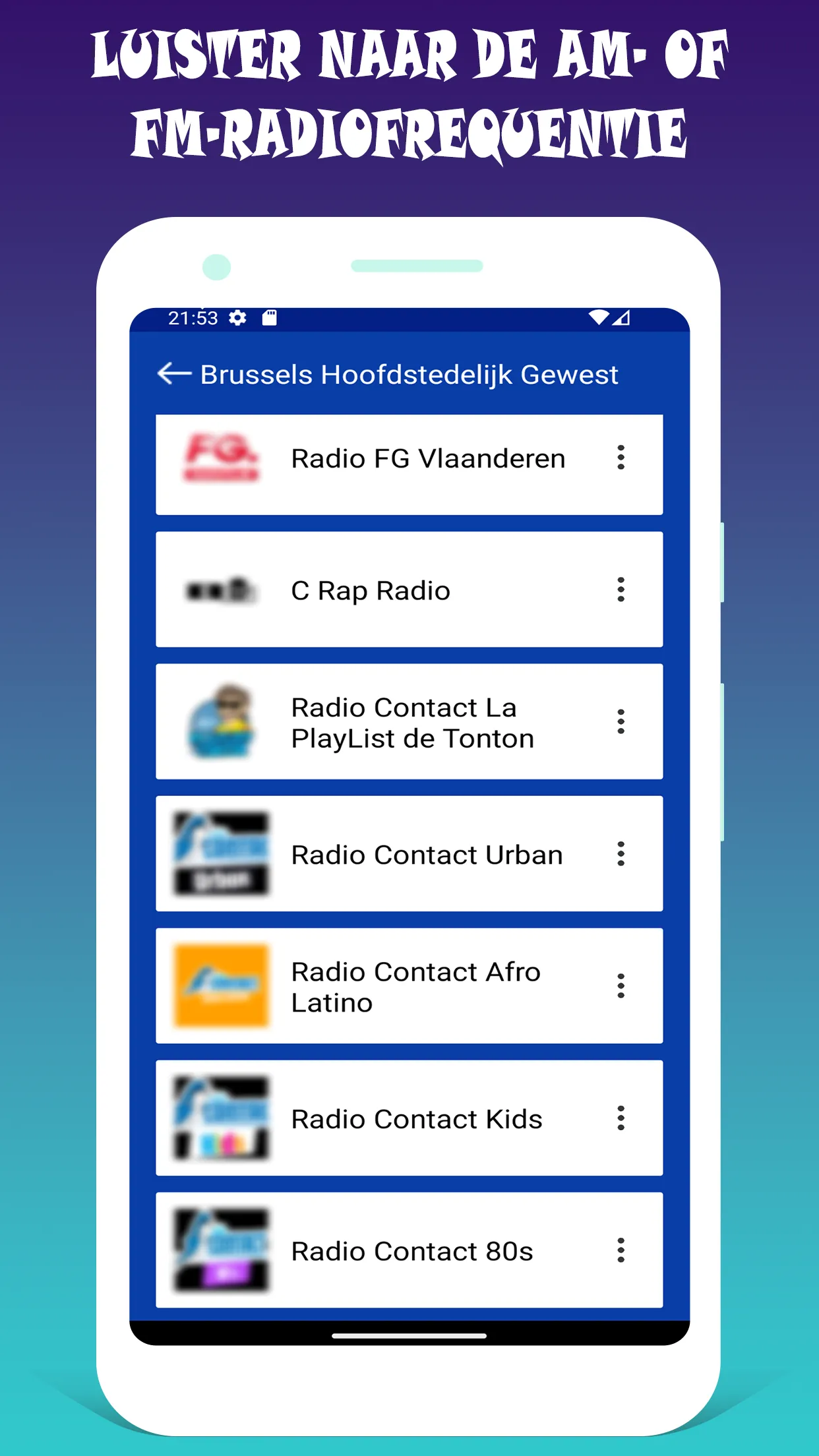 RTBF Classic 21 Radio Metal BE | Indus Appstore | Screenshot