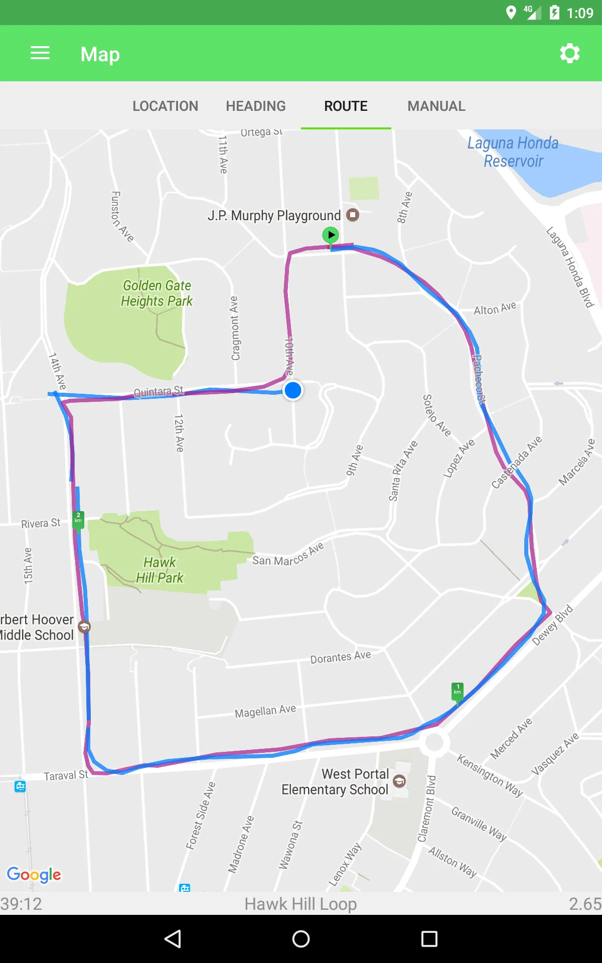 Walkmeter Walking & Hiking GPS | Indus Appstore | Screenshot