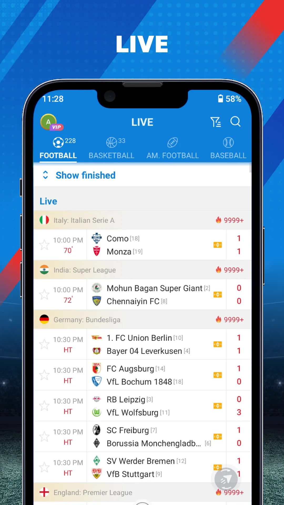 AiScore - Live Sports Scores | Indus Appstore | Screenshot