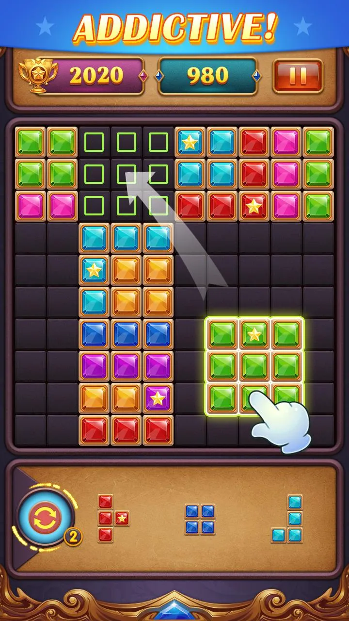 Block Puzzle: Diamond Star | Indus Appstore | Screenshot