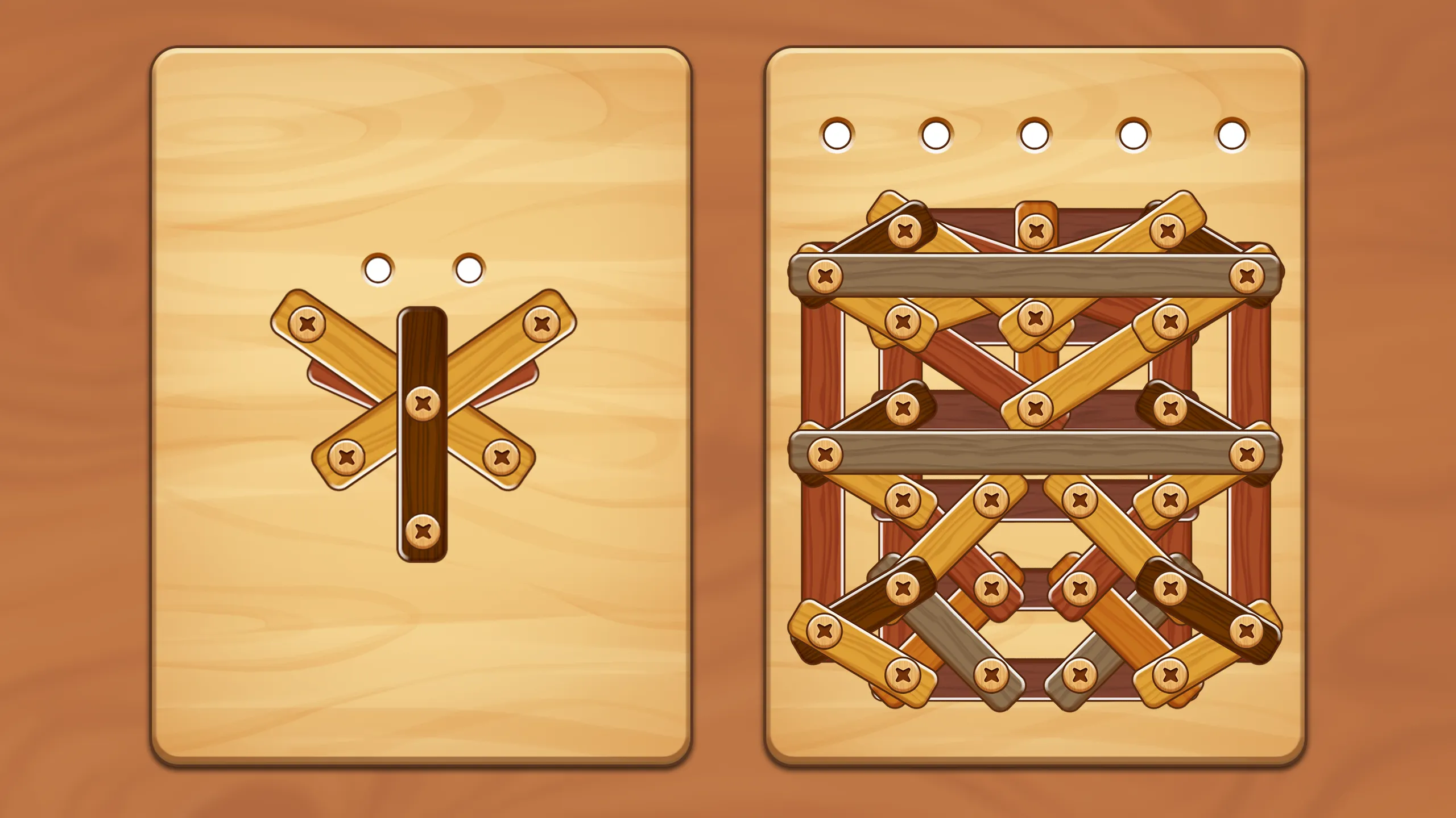 Nuts and Bolts Woody Puzzle | Indus Appstore | Screenshot