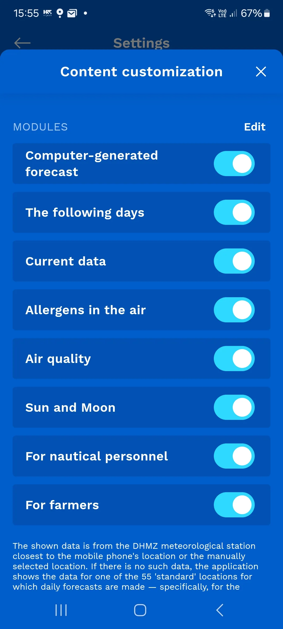 HRT METEO | Indus Appstore | Screenshot